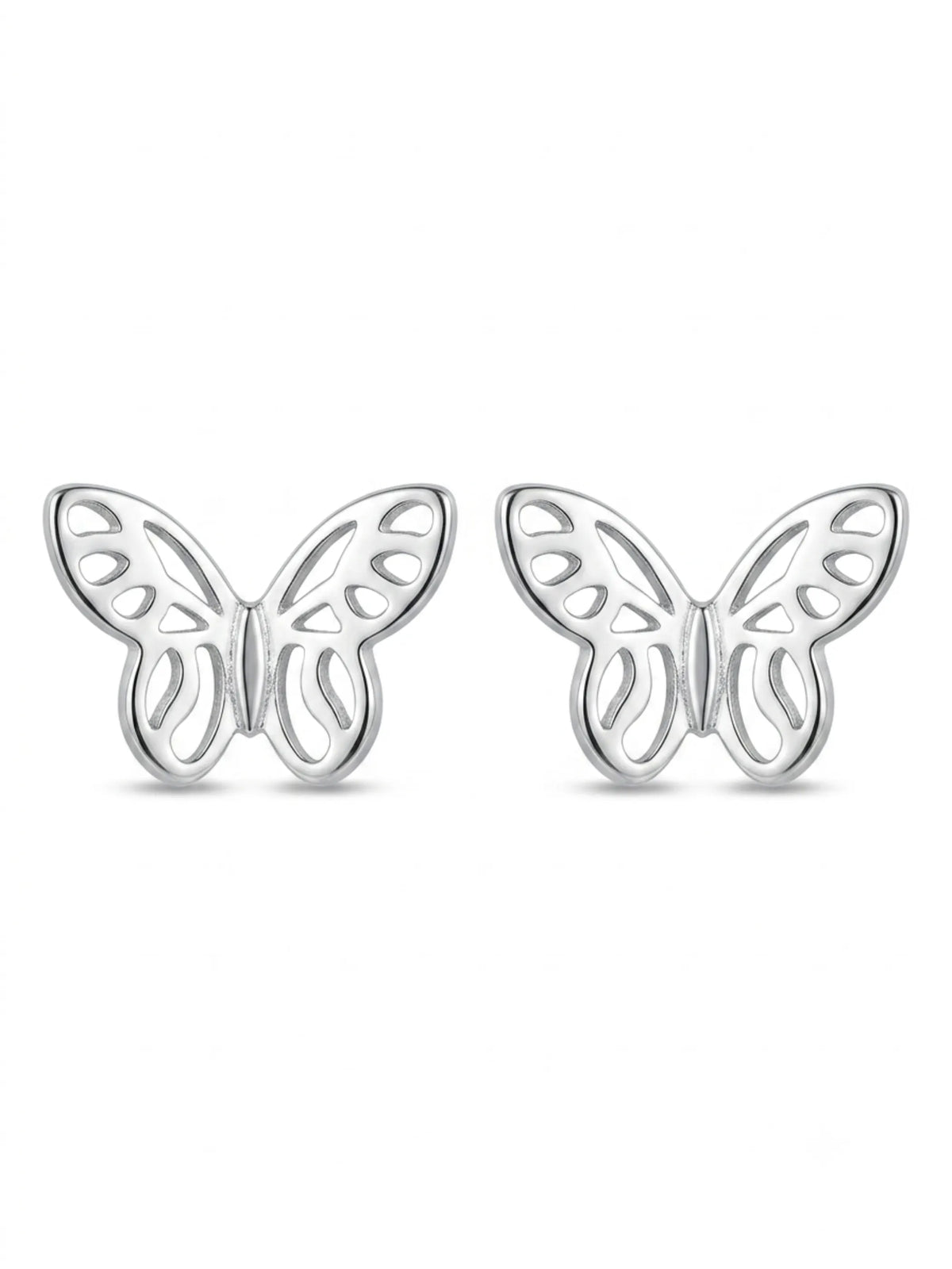 Openwork Butterfly Stud Earrings